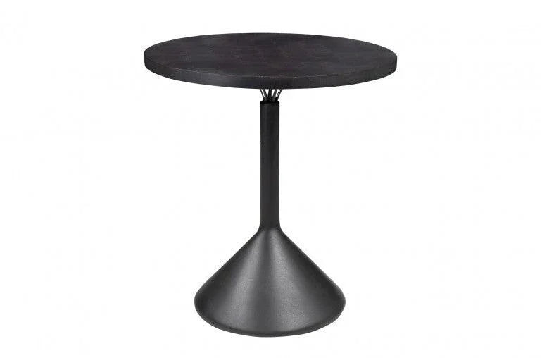 Masa dining neagra rotunda 70 cm Labo Octo Versmissen - PARIS14A.RO