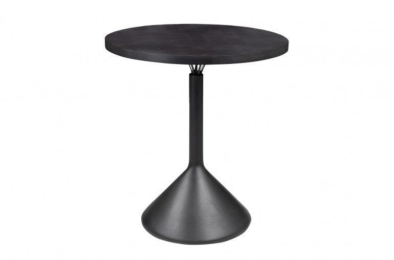 Masa dining neagra rotunda 70 cm Labo Octo Versmissen - PARIS14A.RO