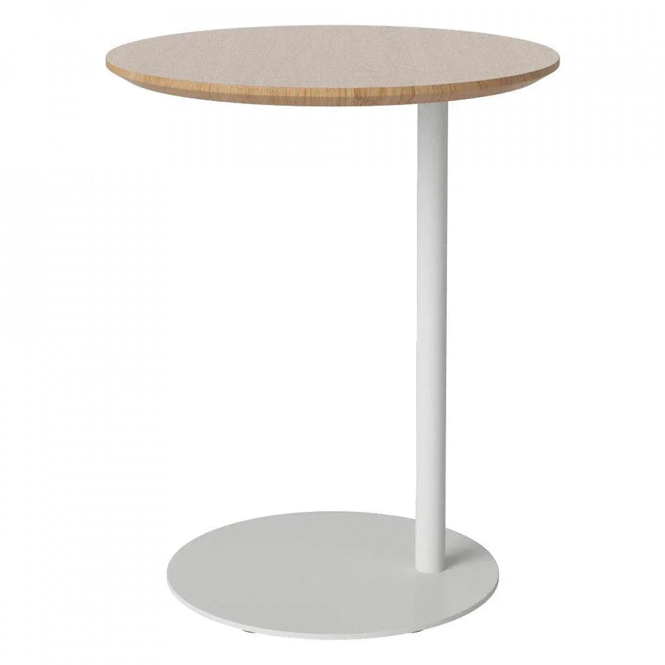 Masa laterala gri din otel 45 cm Pillar Bolia - PARIS14A.RO