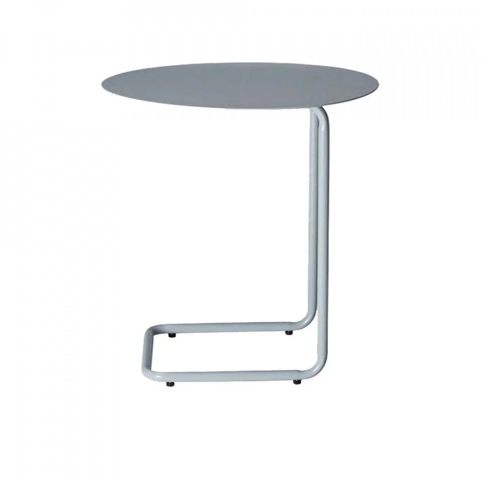 Masa laterala gri din otel 50 cm Mera Bolia - PARIS14A.RO