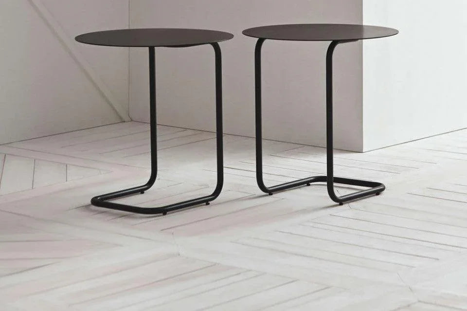 Masa laterala gri din otel 50 cm Mera Bolia - PARIS14A.RO