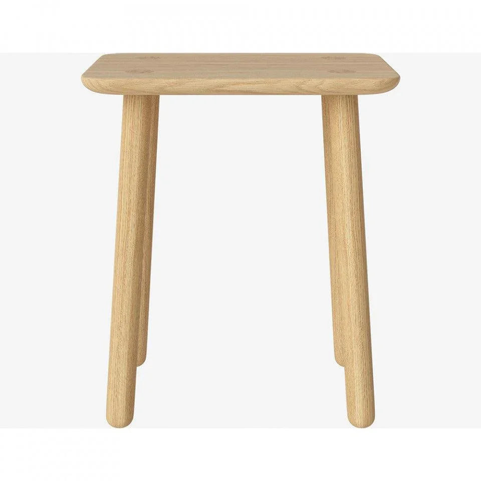 Masa laterala maro deschis din lemn de stejar 32x42 cm Forest Bolia - PARIS14A.RO