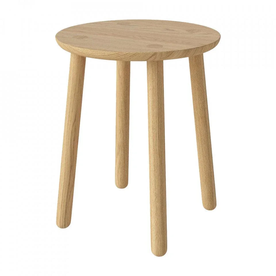 Masa laterala maro deschis din lemn de stejar 42 cm Forest Bolia - PARIS14A.RO