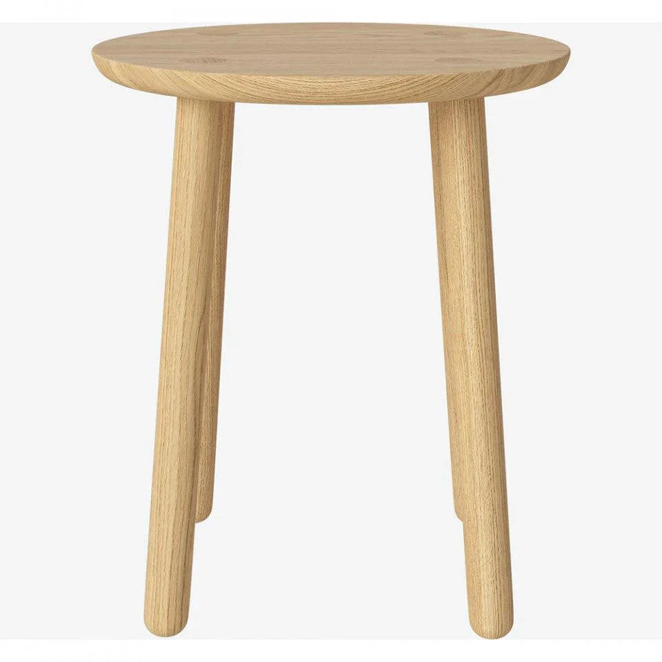 Masa laterala maro deschis din lemn de stejar 42 cm Forest Bolia - PARIS14A.RO