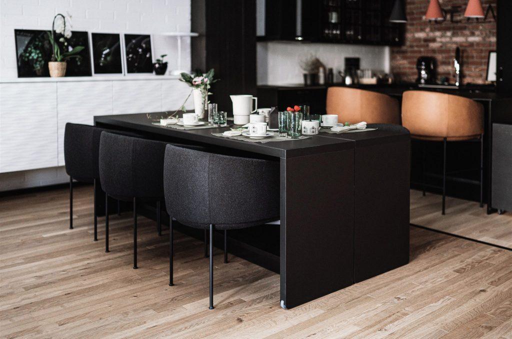 Masa-Pat - TABLEBED Negru - PARIS14A.RO