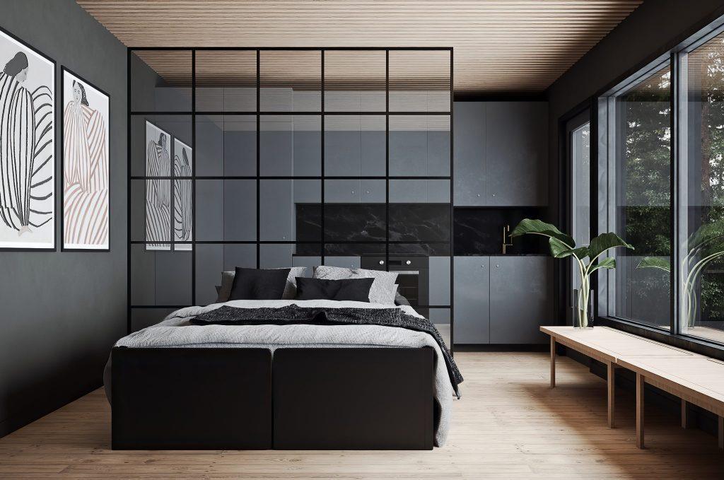 Masa-Pat - TABLEBED Negru - PARIS14A.RO