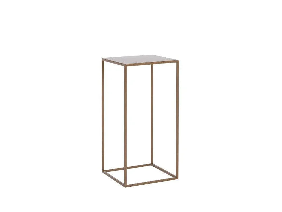 Masuta aurie pentru cafea din metal 30x30 cm Tensio Custom Form - PARIS14A.RO