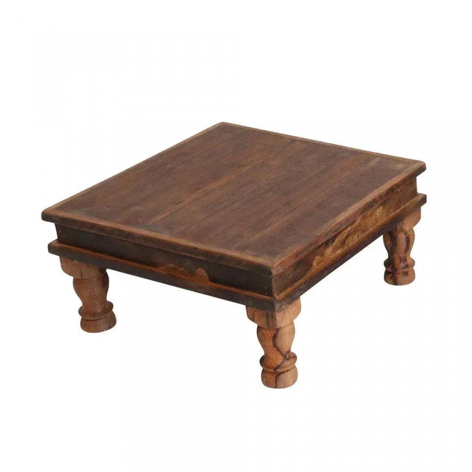 Masuta maro din lemn 33x33 cm Factory Pata Raw Materials - PARIS14A.RO