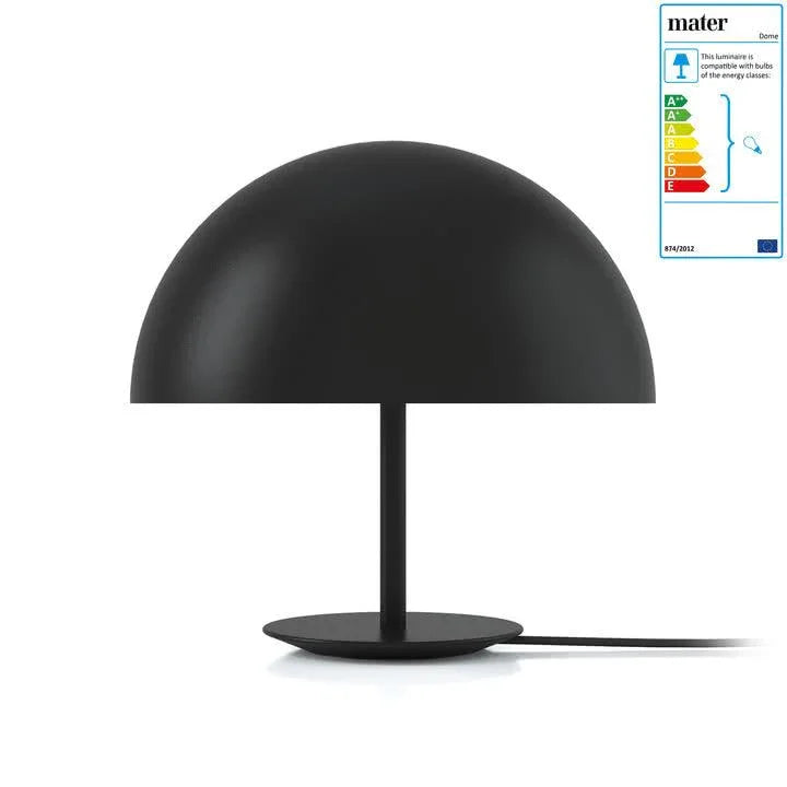 Mater - Dome lampa de masa Negru - PARIS14A.RO