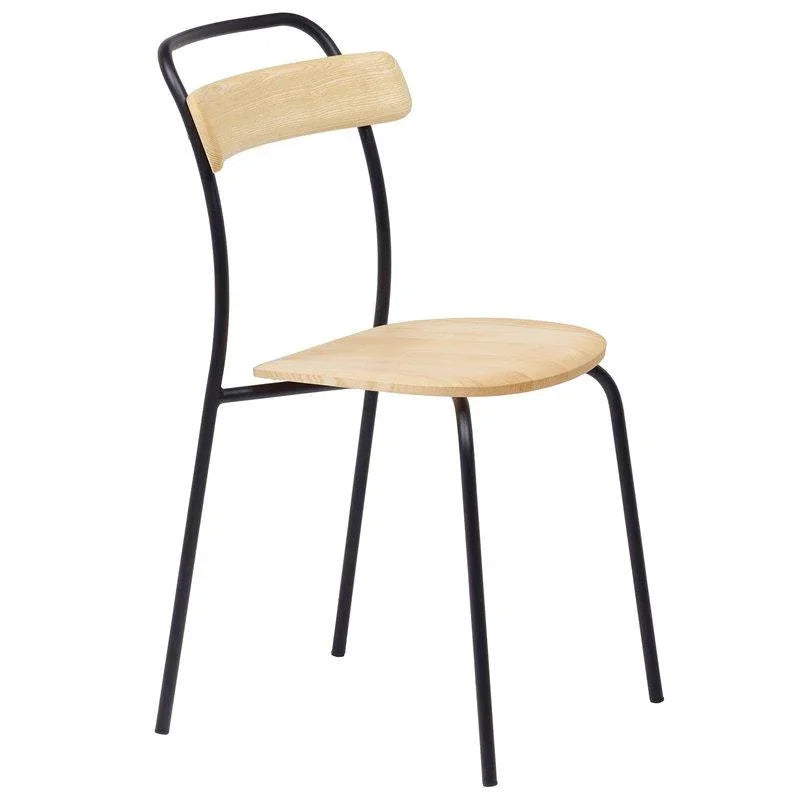 MC16 scaun Forcina, otel negru - cenusa - PARIS14A.RO