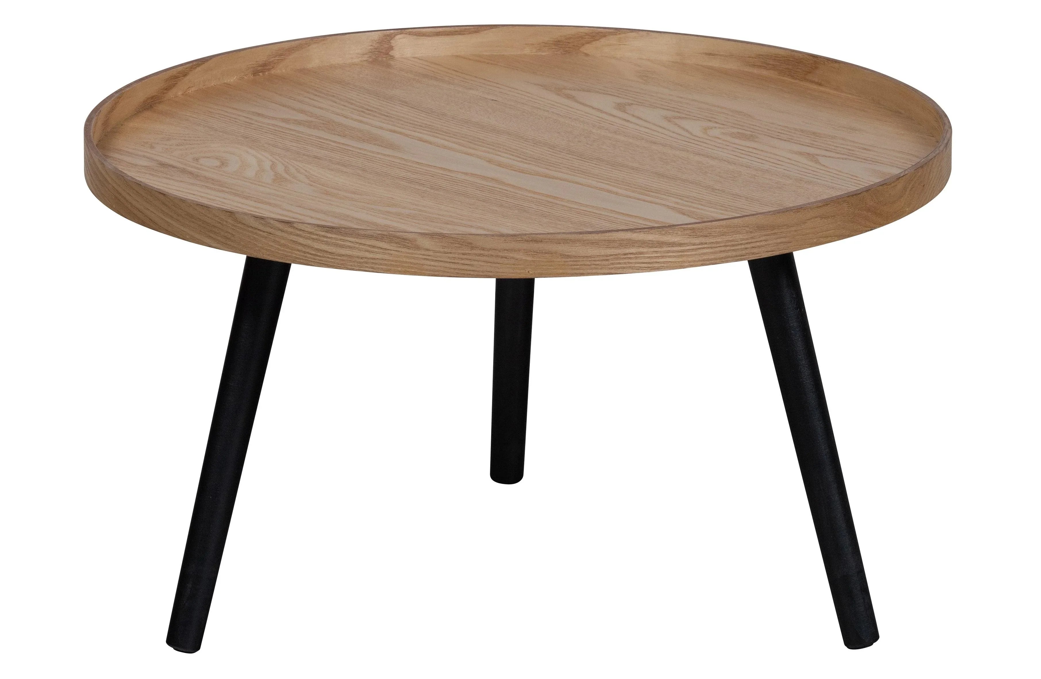 Mesa sidetable l lemn natural - PARIS14A.RO