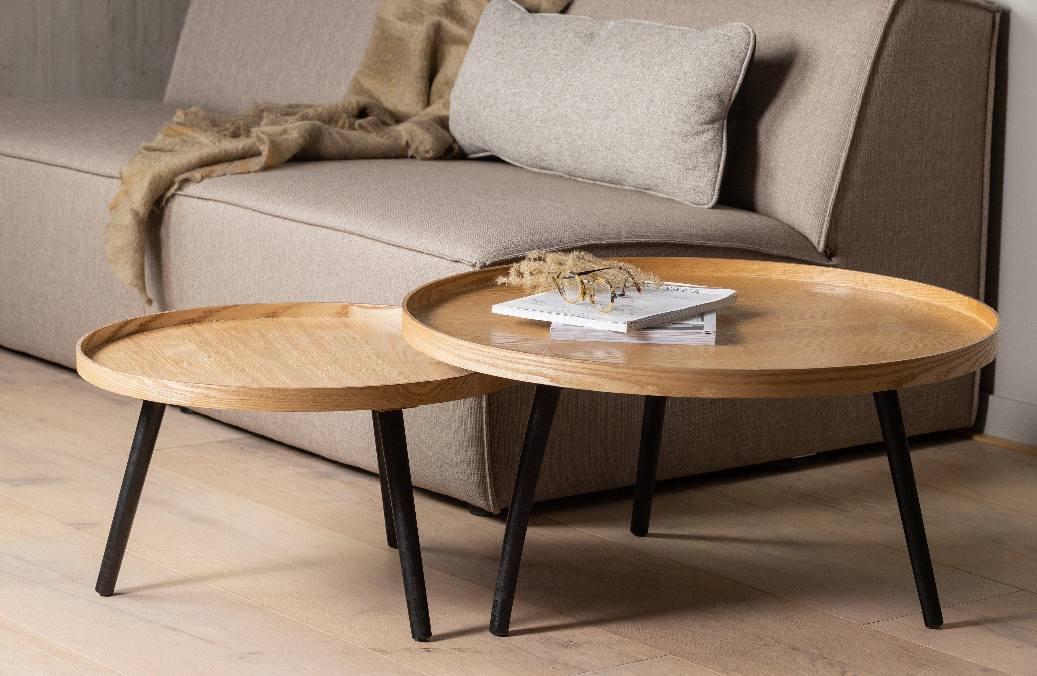 Mesa sidetable xl lemn natural - PARIS14A.RO