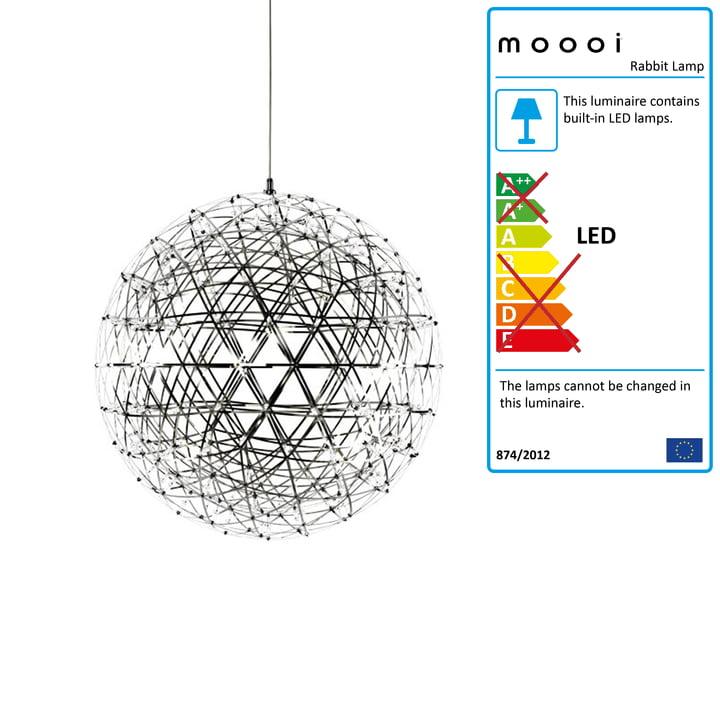 Moooi - Raimond R61 LED lampa Argintiu - PARIS14A.RO
