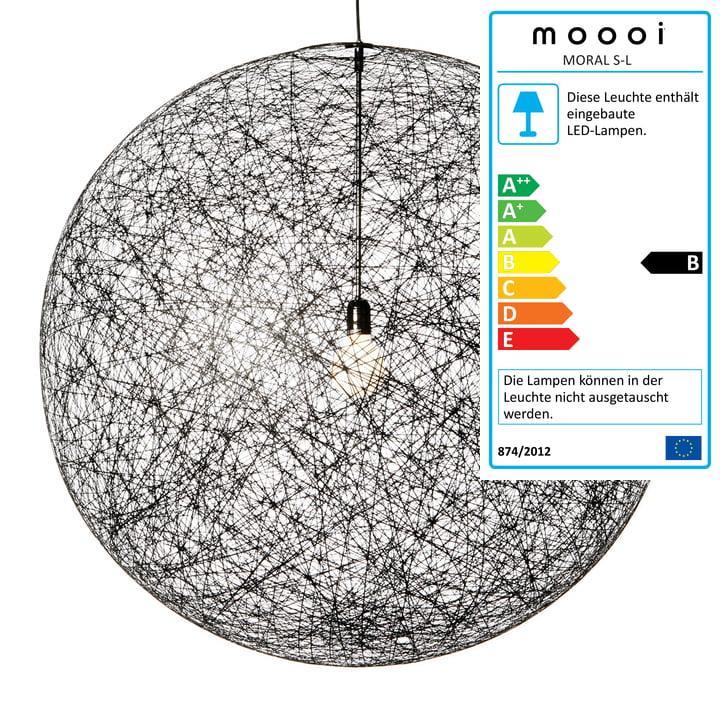 Moooi - Random Light Pendant Light Negru - PARIS14A.RO