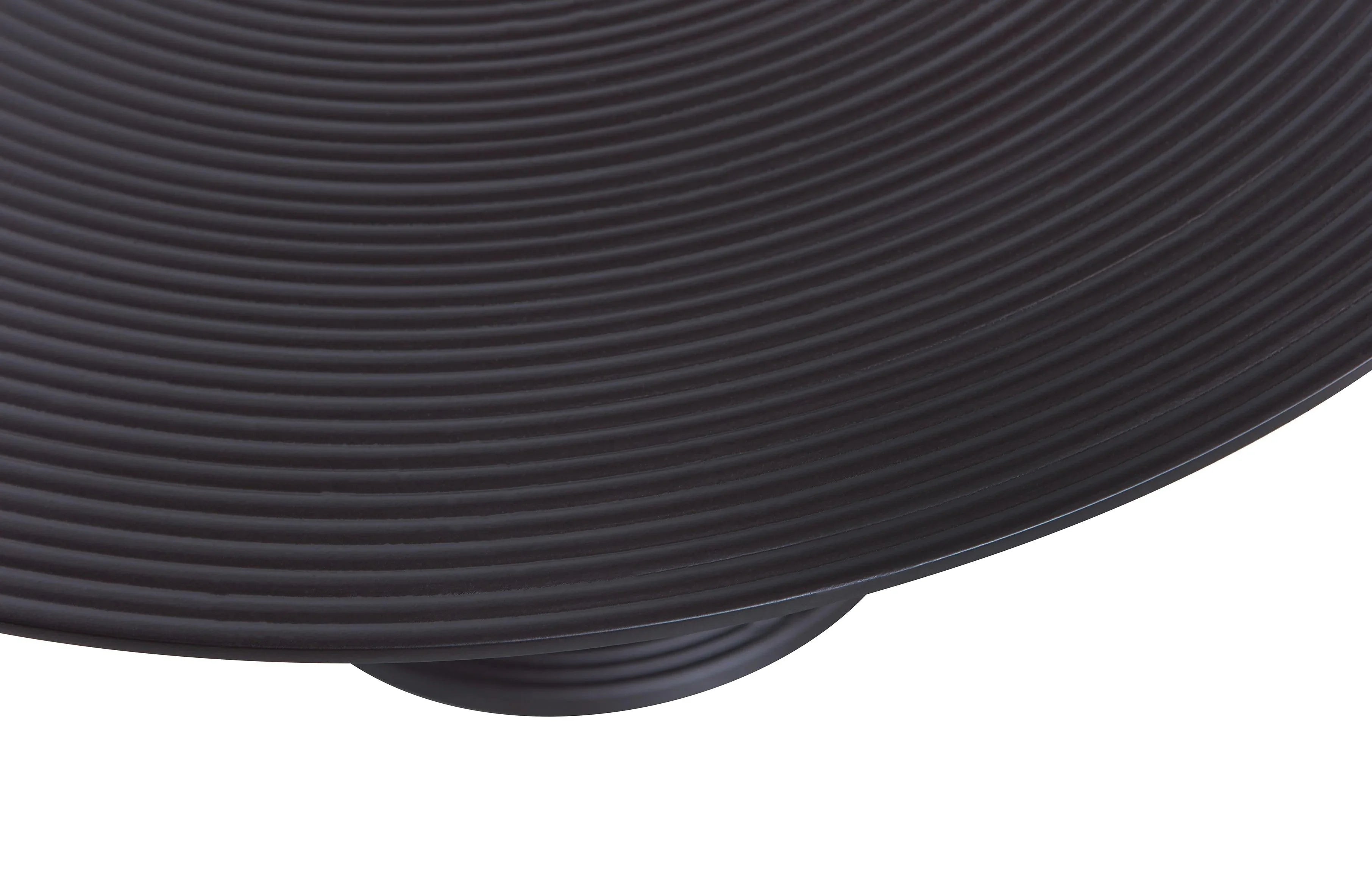 Nano cofetable aluminiu antic negru / maro - PARIS14A.RO