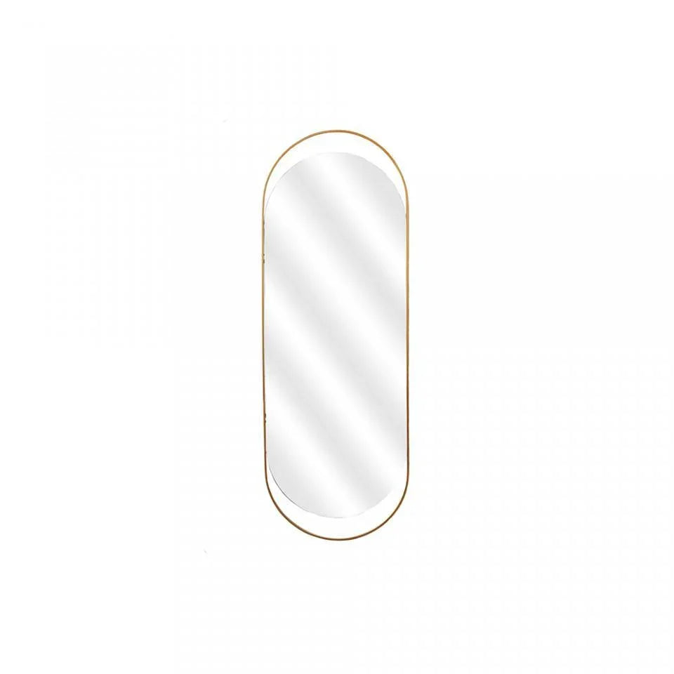 Oglinda ovala din alama 168 cm Sanou XL - PARIS14A.RO