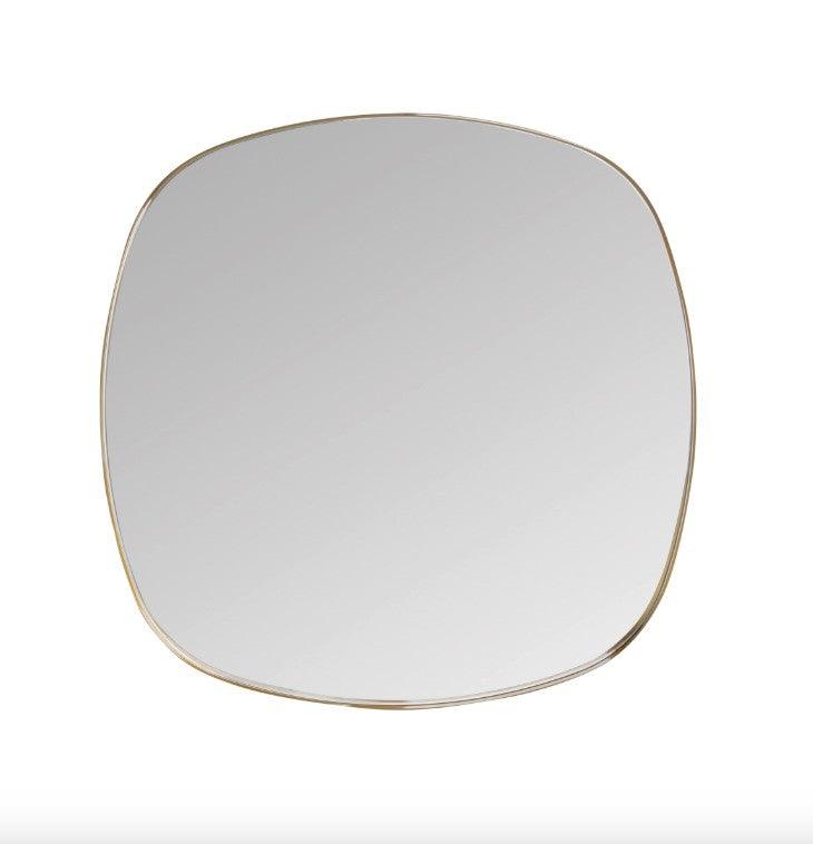 Oglinda patrata maro din alama 70x70 cm Dobles Brass Medium Versmissen - PARIS14A.RO