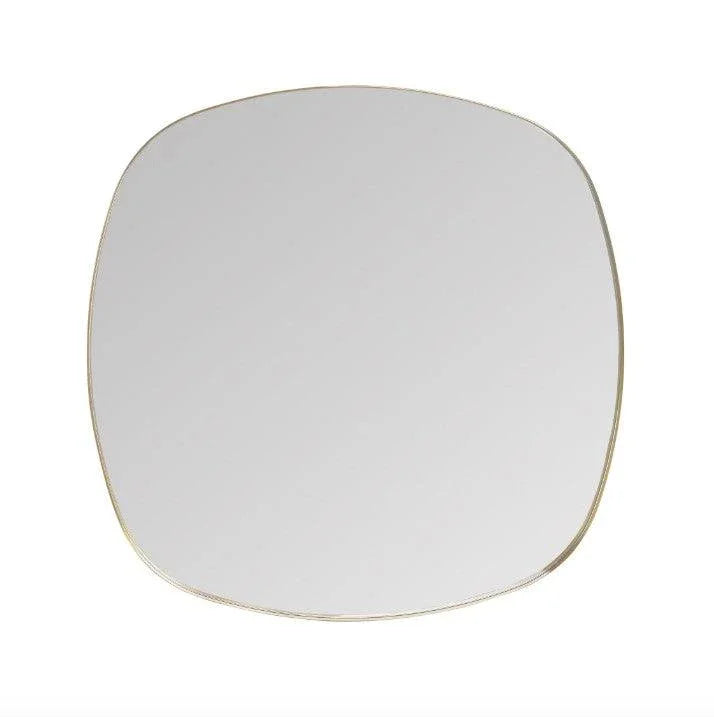 Oglinda patrata maro din alama 90x90 cm Dobles Brass Maxi Versmissen - PARIS14A.RO