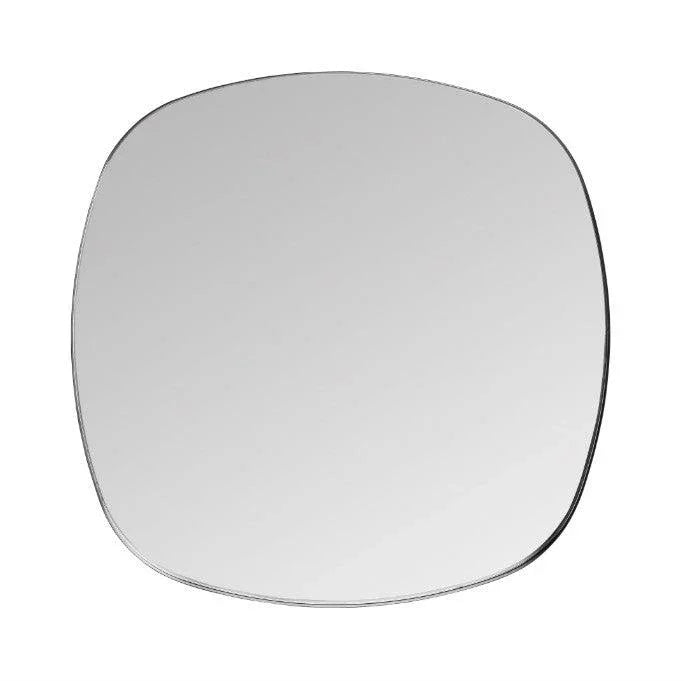 Oglinda patrata neagra din alama 90x90 cm Dobles Black Maxi Versmissen - PARIS14A.RO