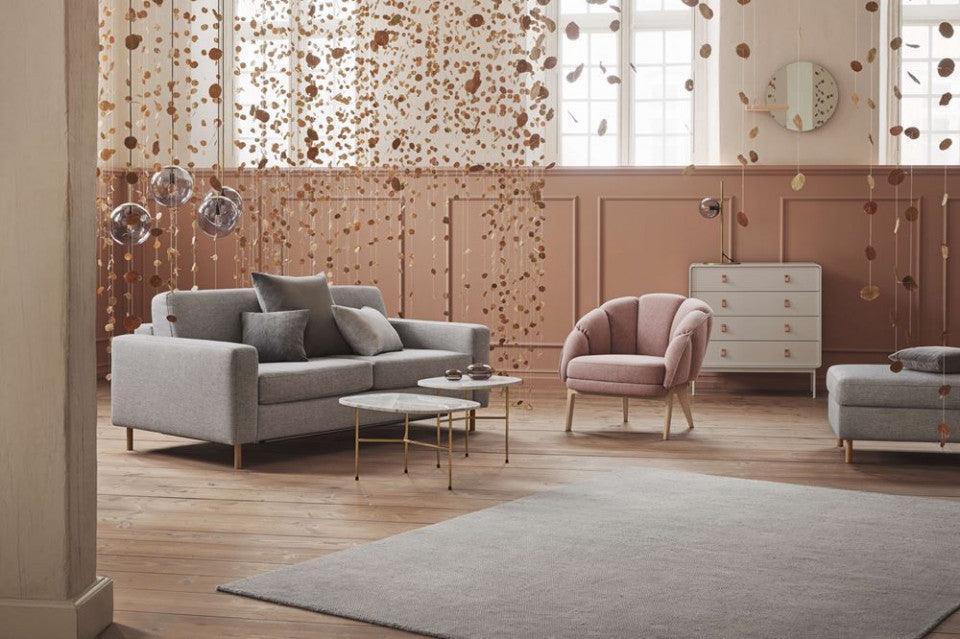 Oglinda rotunda maro din sticla si lemn 100x130 cm Shift Large Round Bolia - PARIS14A.RO