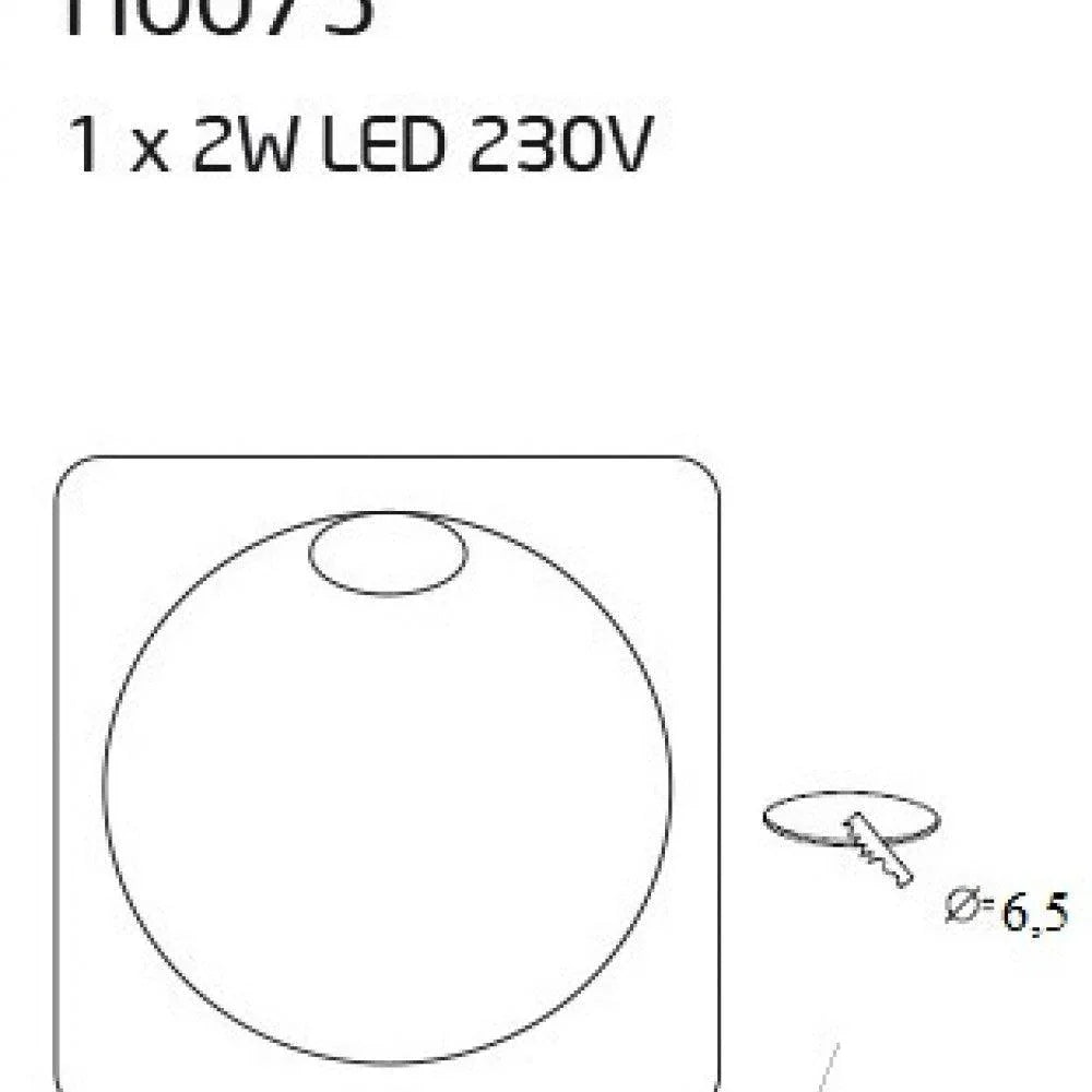 OPRAWA SCHODOWA TIME PATRAT IP54 MAXLIGHT H0073 - PARIS14A.RO