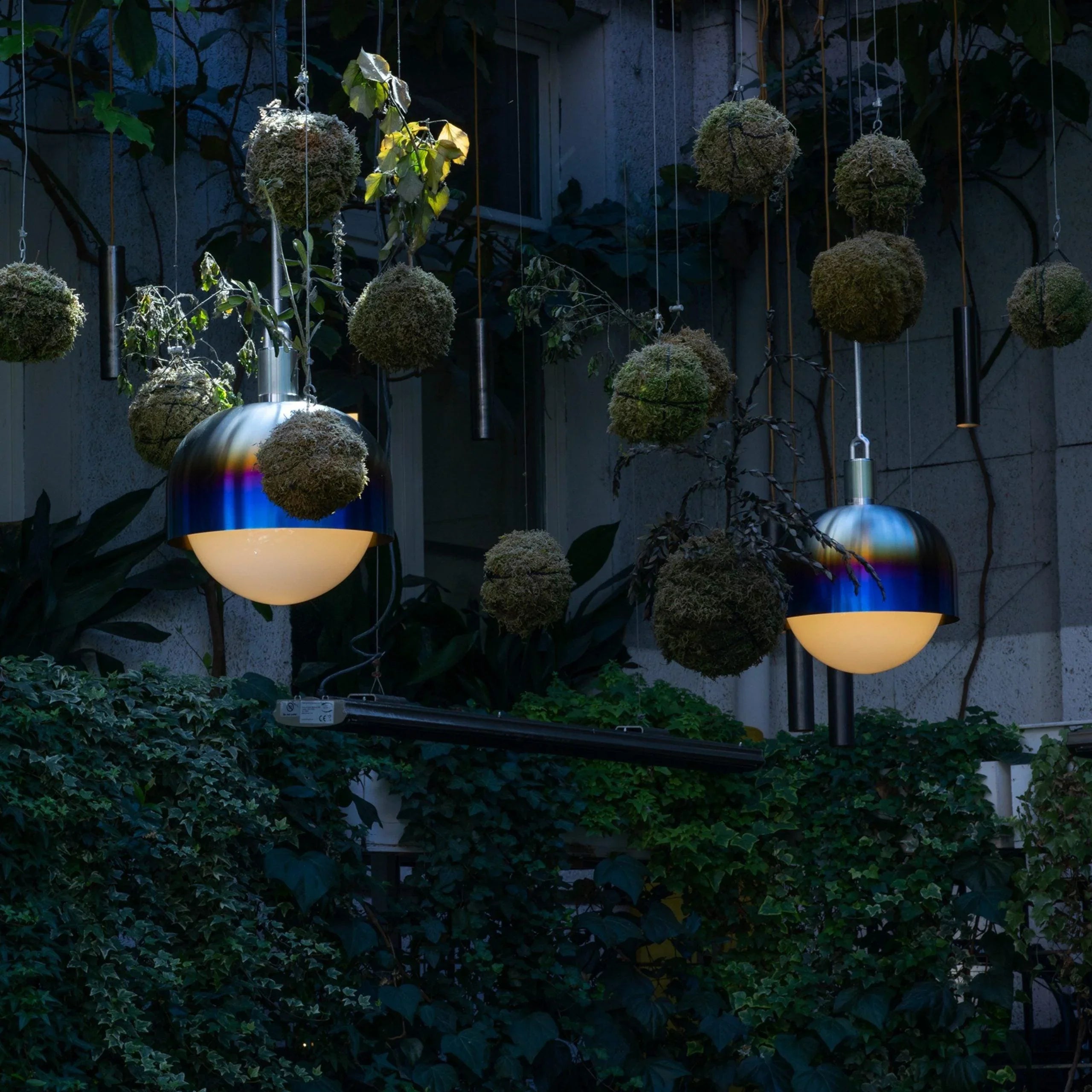 Pendant Forked / Cu abajur / GLOBE / OPAL / LARGE - Buster & Punch - PARIS14A.RO