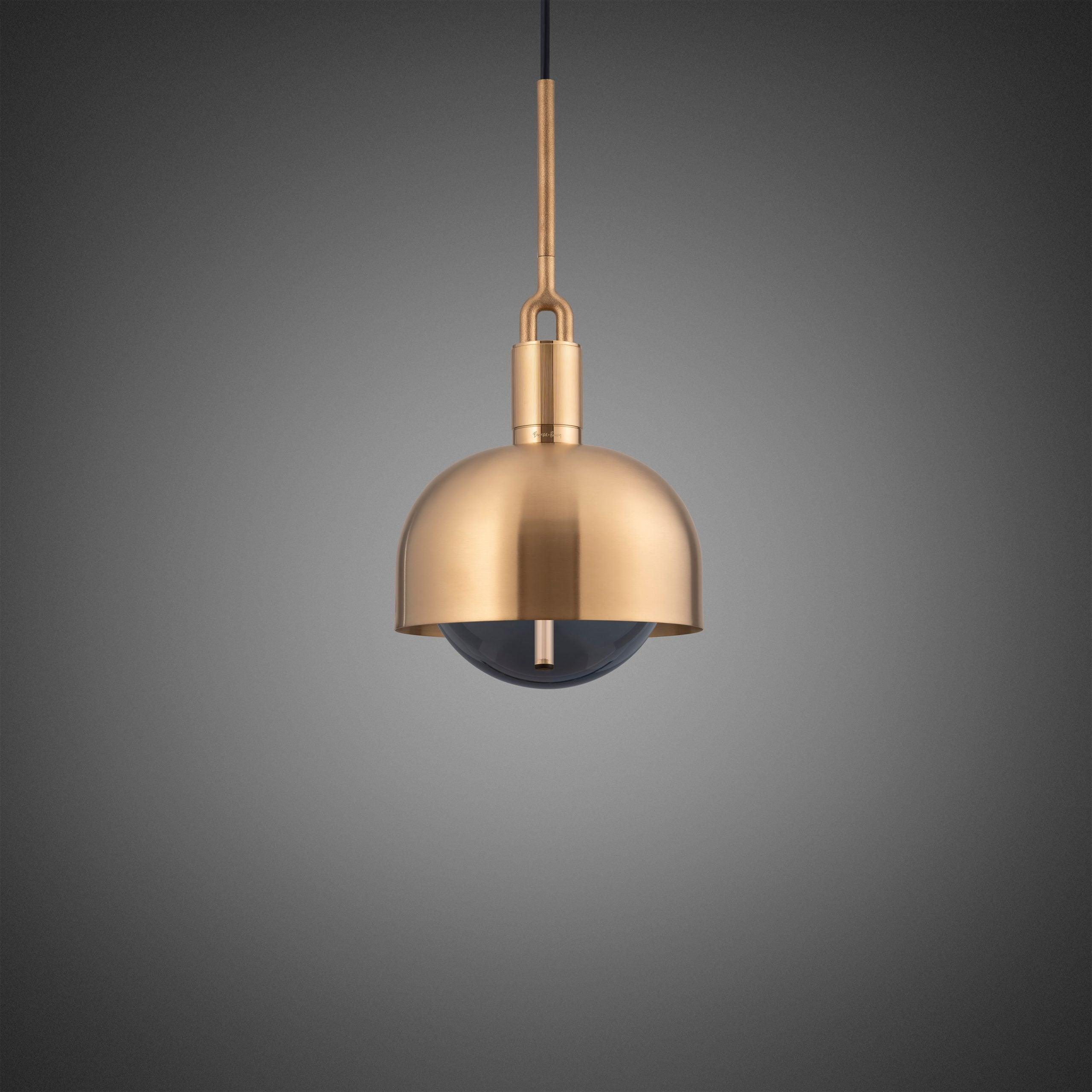 Pendant Forked / Cu abajur / GLOBE / SMOKED / MEDIUM - Buster & Punch - PARIS14A.RO