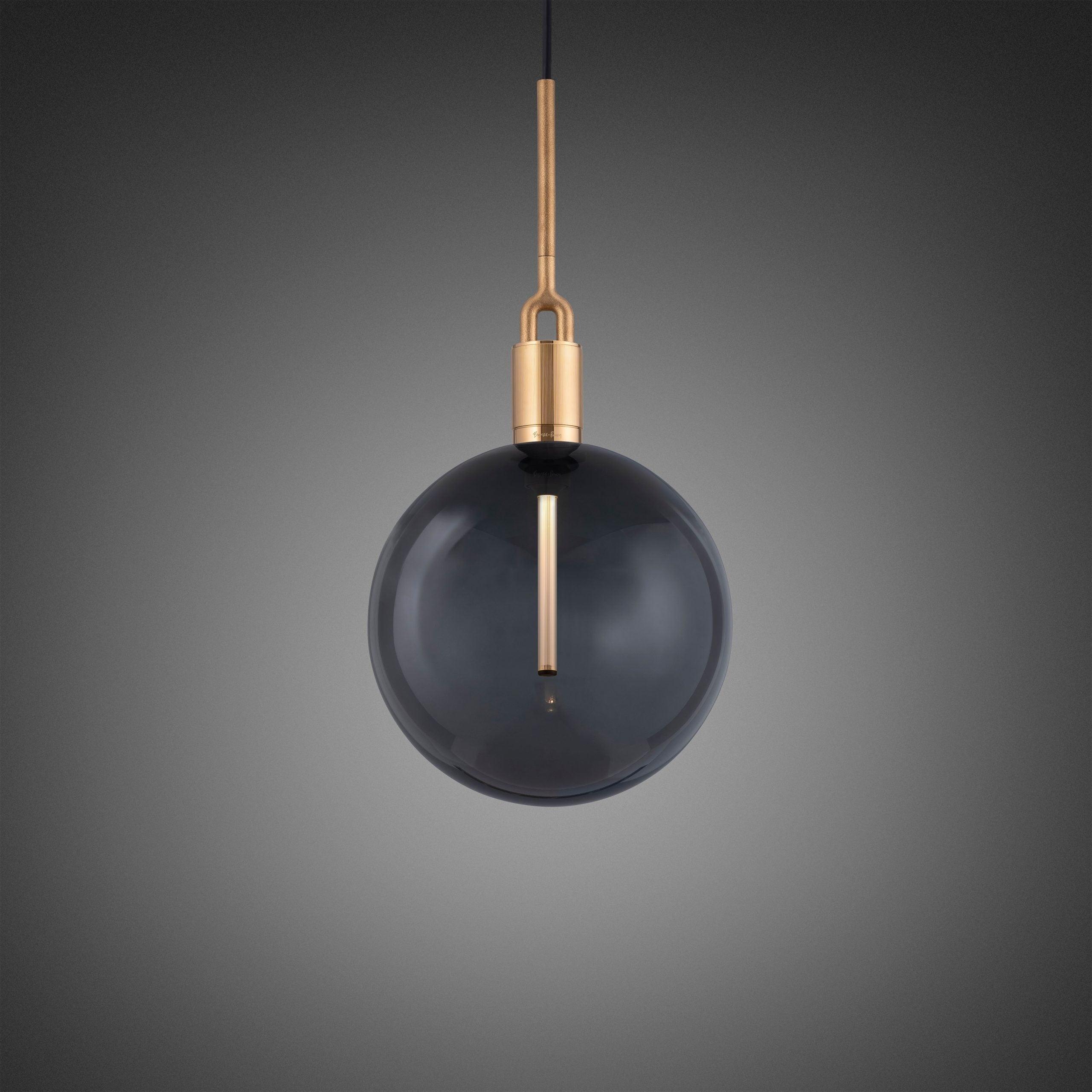 Pendant Forked / GLOBE / SMOKED / LARGE - Buster & Punch - PARIS14A.RO