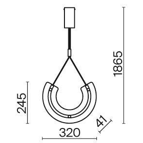 Pendul Maya Maytoni Modern P091PL-L18G3K - PARIS14A.RO