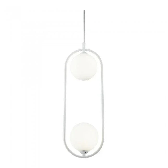 Pendul Ring Maytoni 2XG9,alb , MOD013PL-02W - PARIS14A.RO