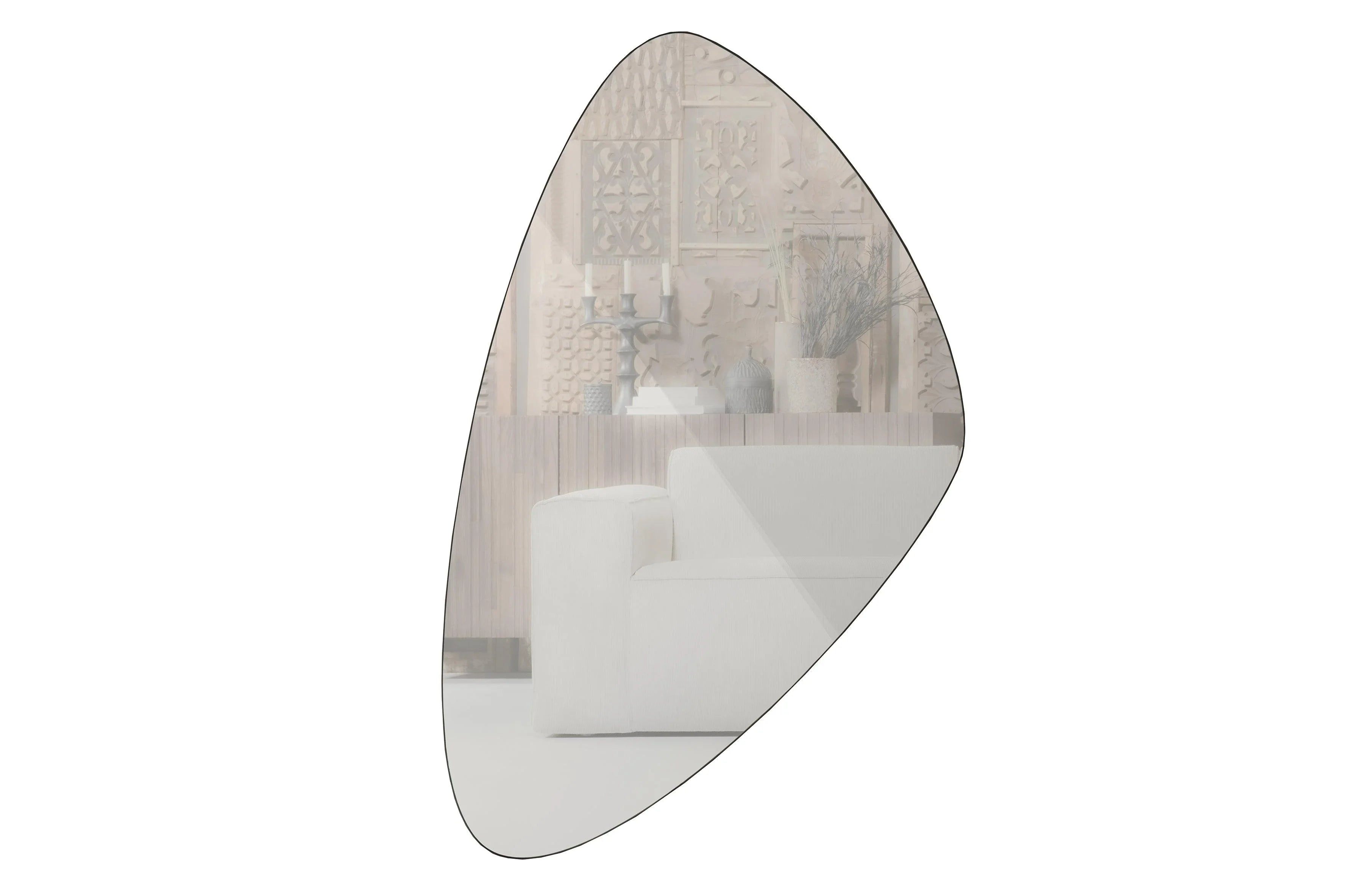 Philou Mirror Black 47x81cm - PARIS14A.RO