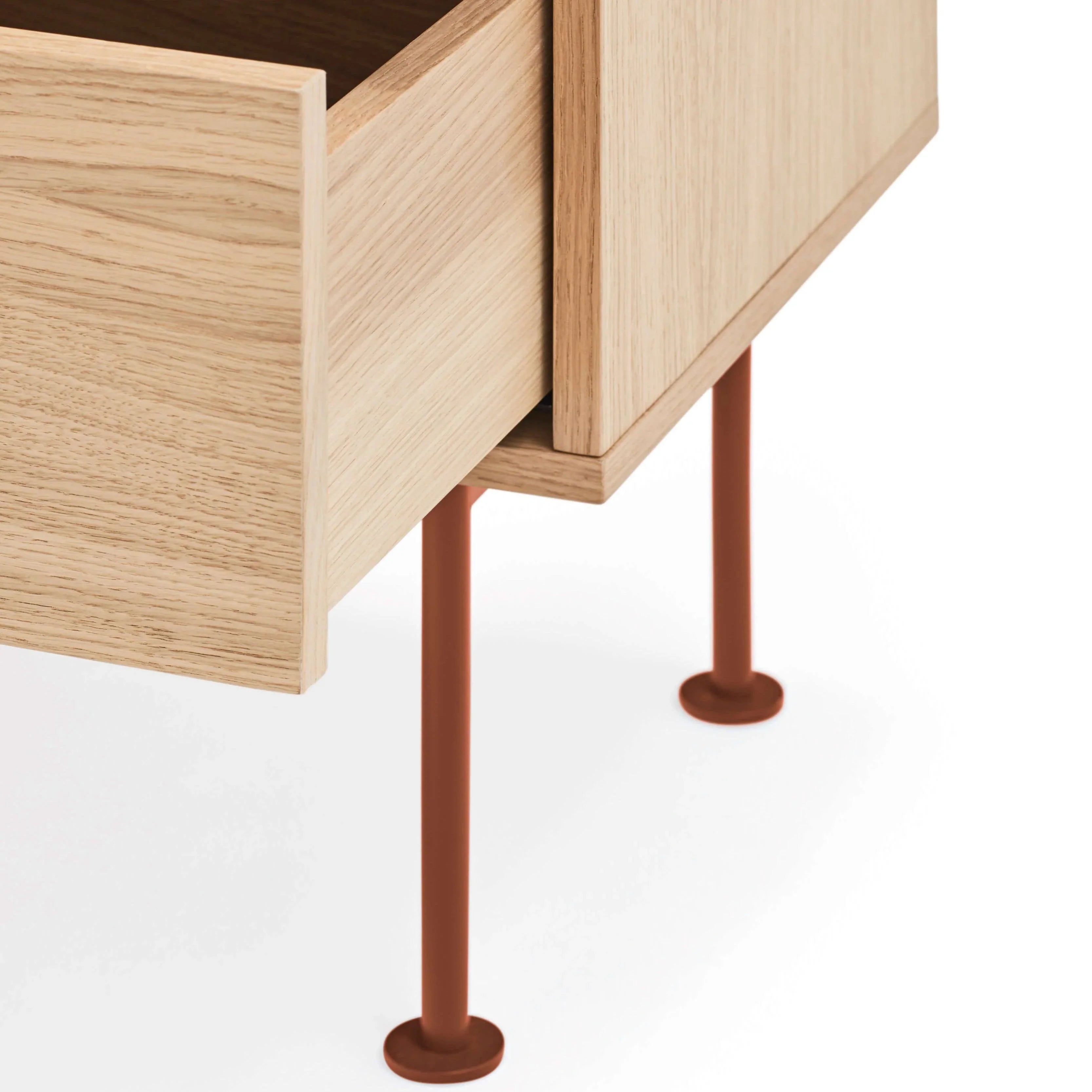 Piept 4dr de stejar/cărămidă - PARIS14A.RO