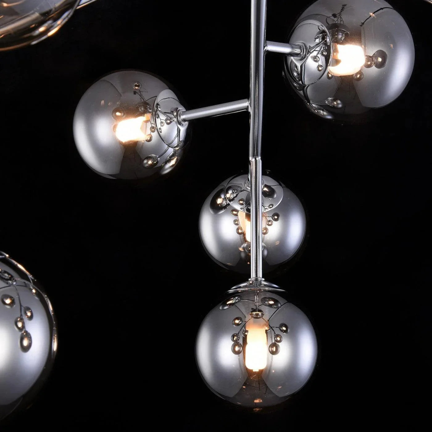 Plafoniera crom/fumurie Dallas Maytoni 12XG9 - PARIS14A.RO