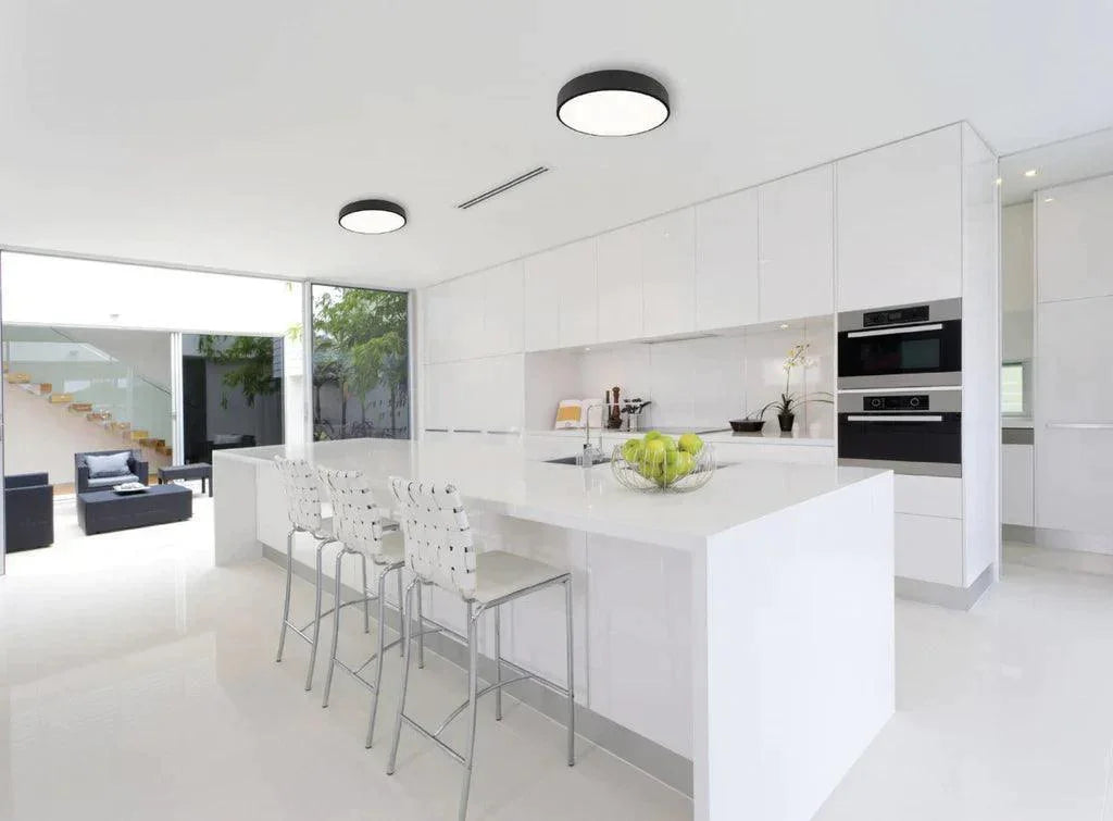 Plafoniera ROUNDY Negru REGLABIL IP54 MAXLIGHT C0214 - PARIS14A.RO