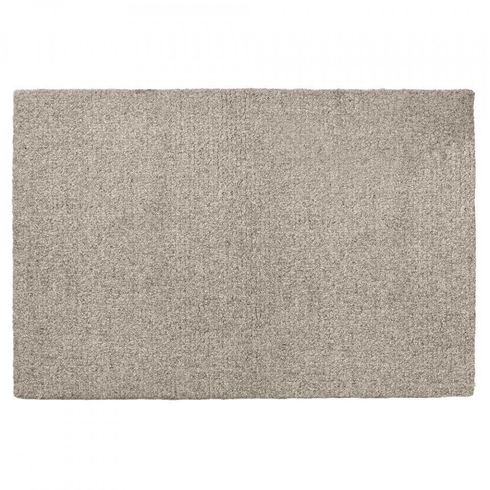 Pres pentru intrare gri deschis din lana si bumbac 60x90 cm Natura Bolia - PARIS14A.RO