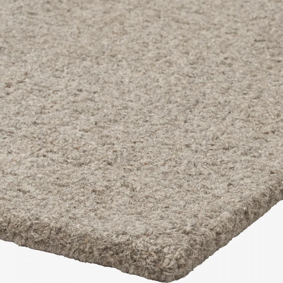 Pres pentru intrare gri deschis din lana si bumbac 60x90 cm Natura Bolia - PARIS14A.RO