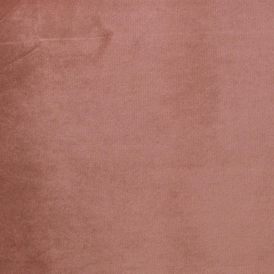 Puf rotund roz din catifea 46 cm Sara - PARIS14A.RO