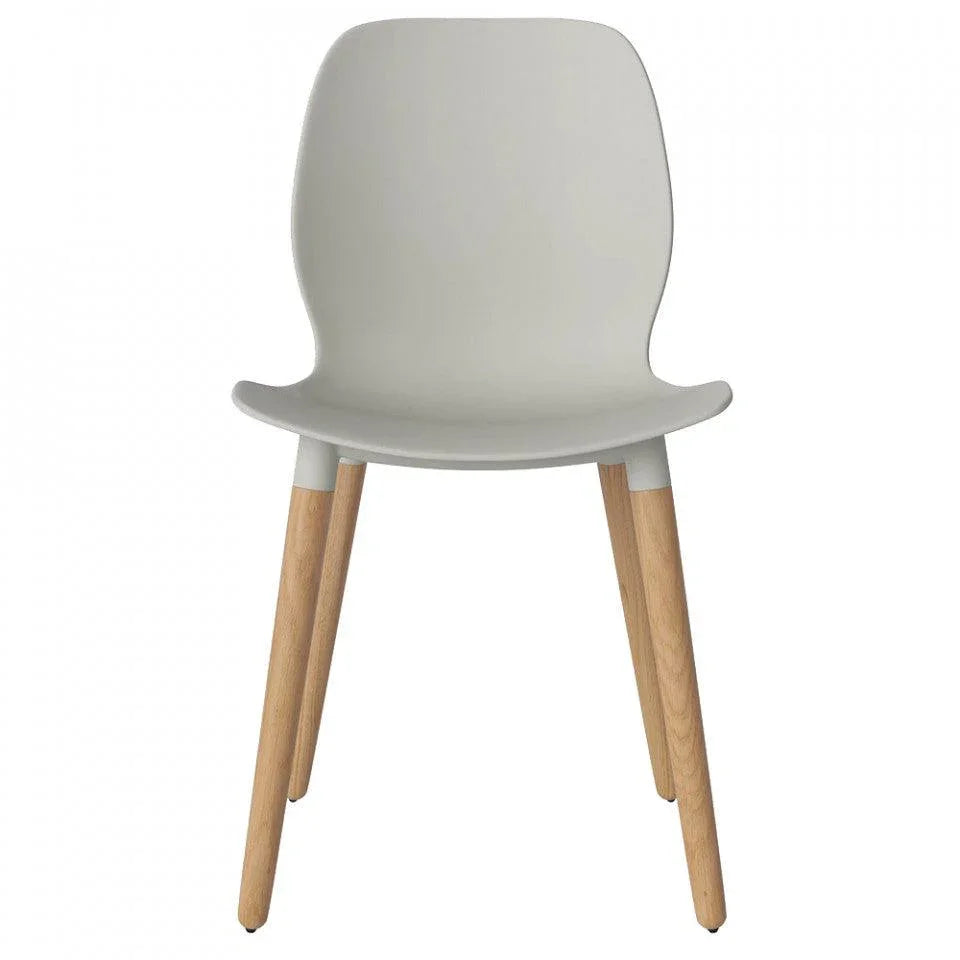Scaun dining gri din polipropilena Seed Bolia - PARIS14A.RO
