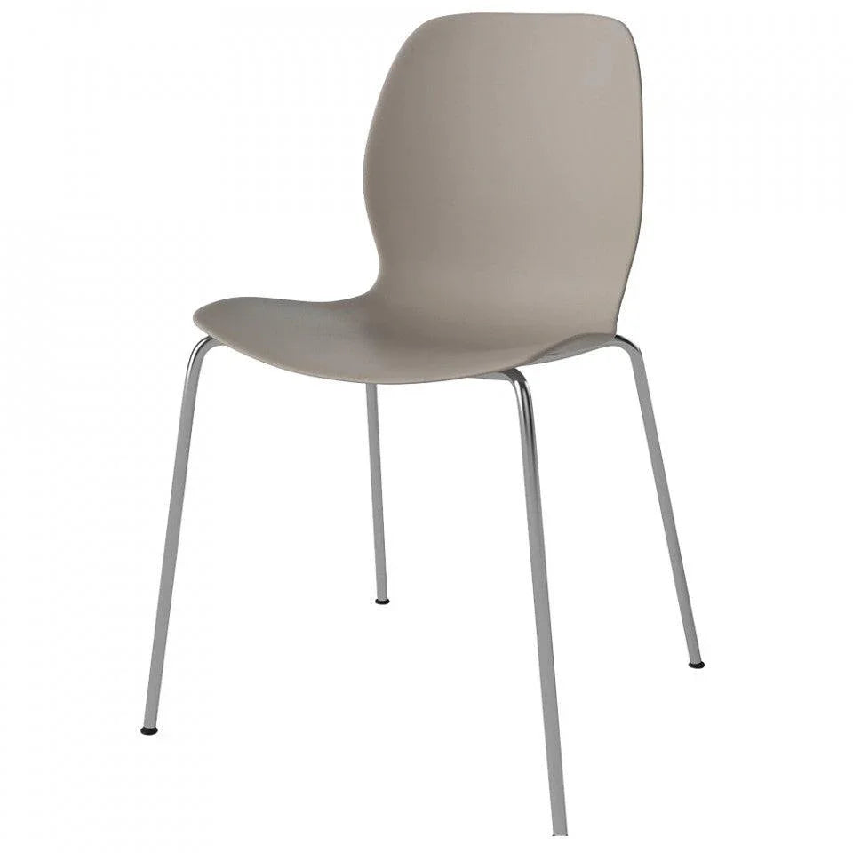 Scaun dining maro mocha din polipropilena Seed Bolia - PARIS14A.RO