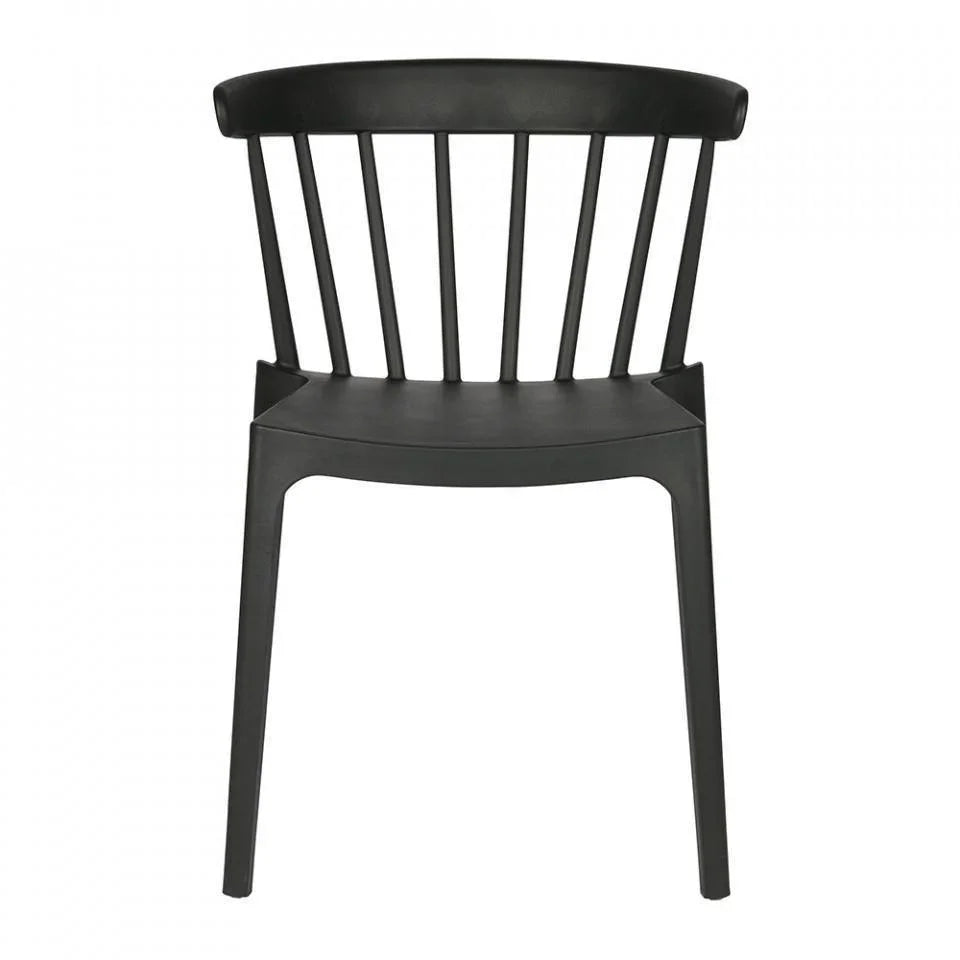 Scaun dining negru din polipropilena Bliss - PARIS14A.RO