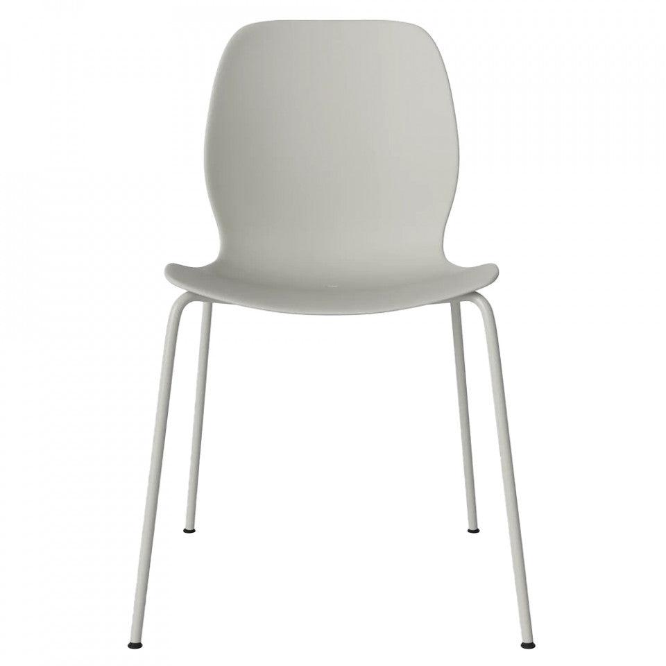 Scaun dining pentru exterior gri din polipropilena si otel Seed Bolia - PARIS14A.RO