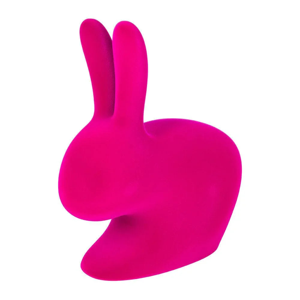 Scaun Flocked Rabbit Chair - Baby - Fuchsia - PARIS14A.RO