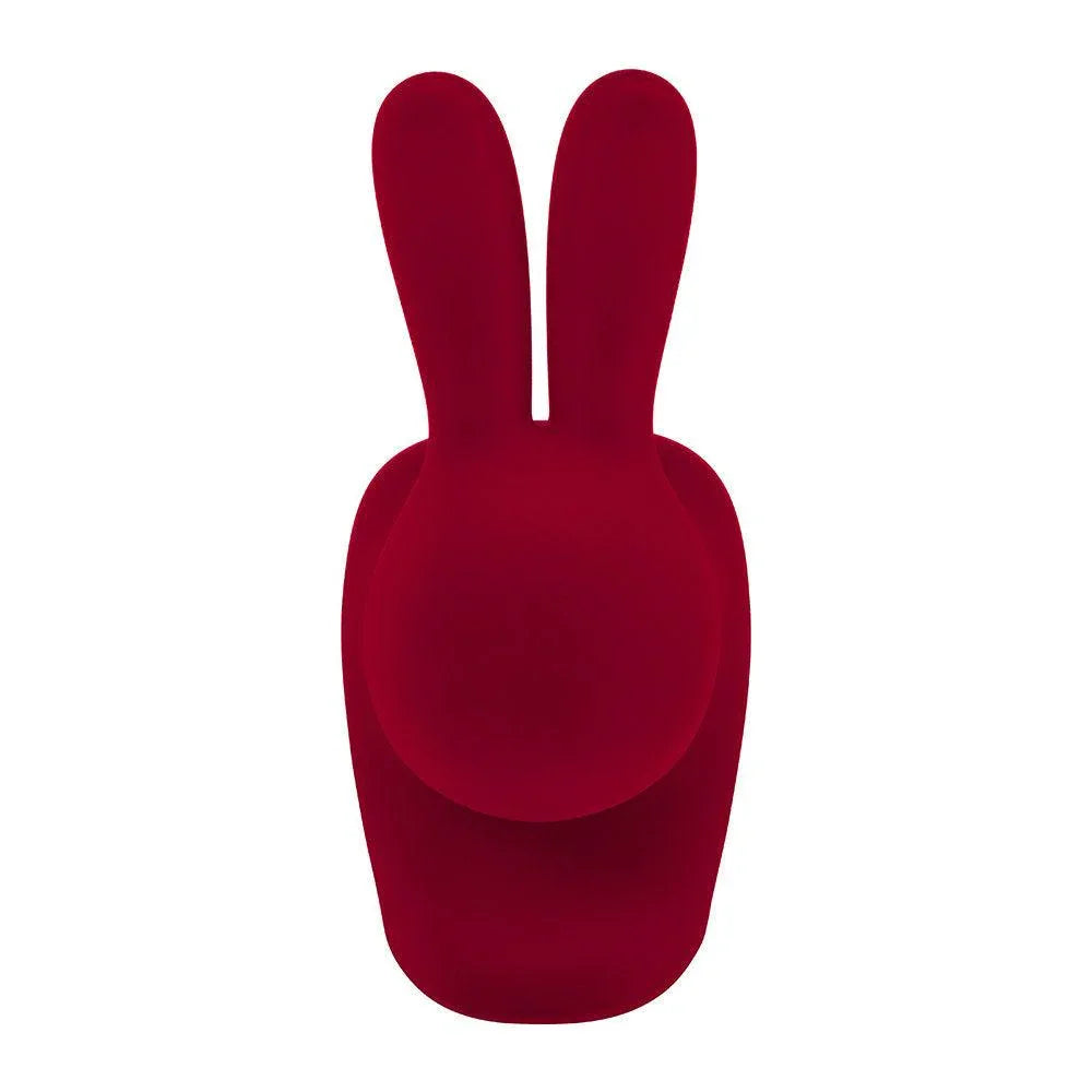 Scaun Flocked Rabbit Chair - Large - Red - PARIS14A.RO