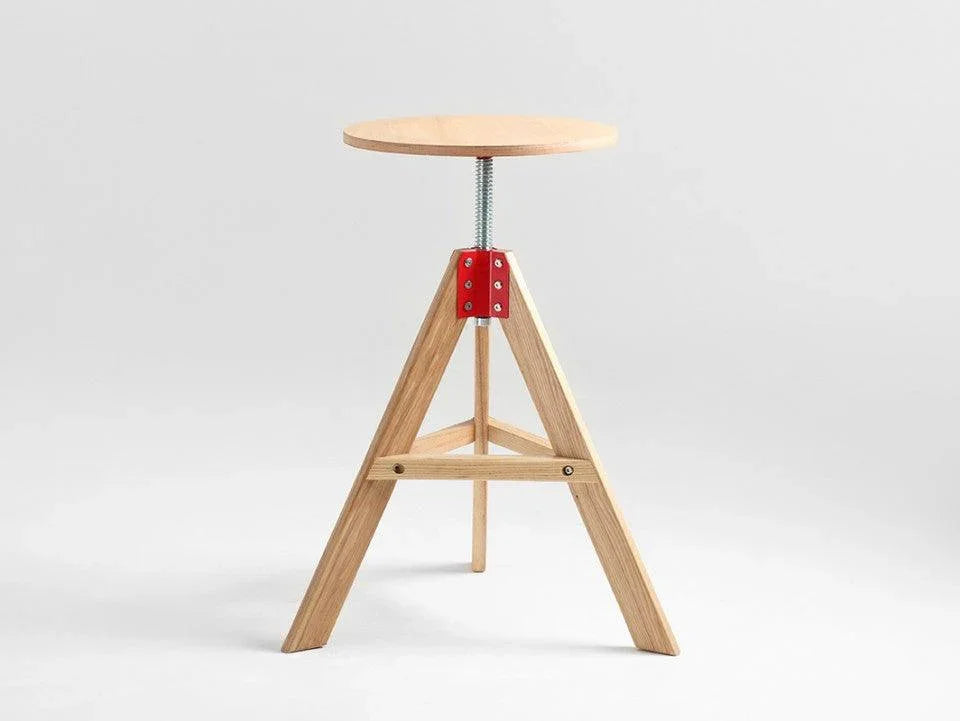 Scaun maro ajustabil din lemn si metal 60 cm Profil Custom Form - PARIS14A.RO