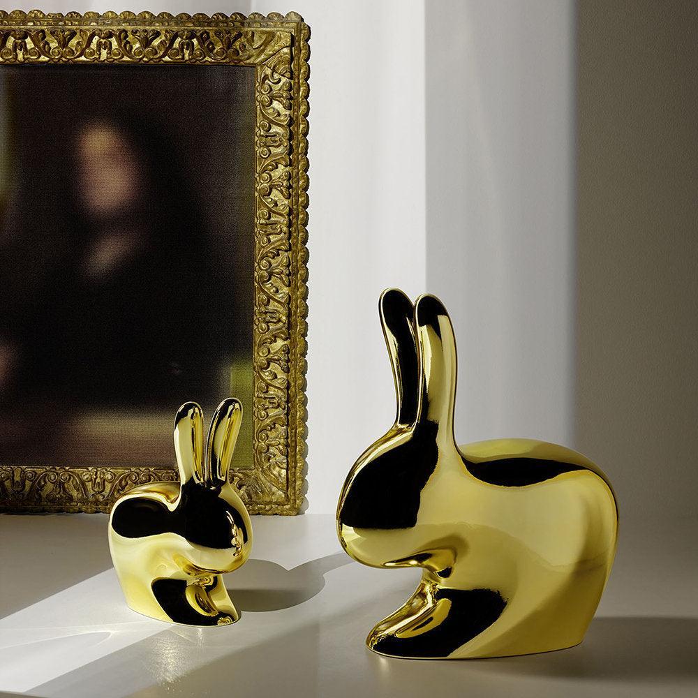 Scaun pentru copii Rabbit Chair - Baby - Metallic Gold - PARIS14A.RO
