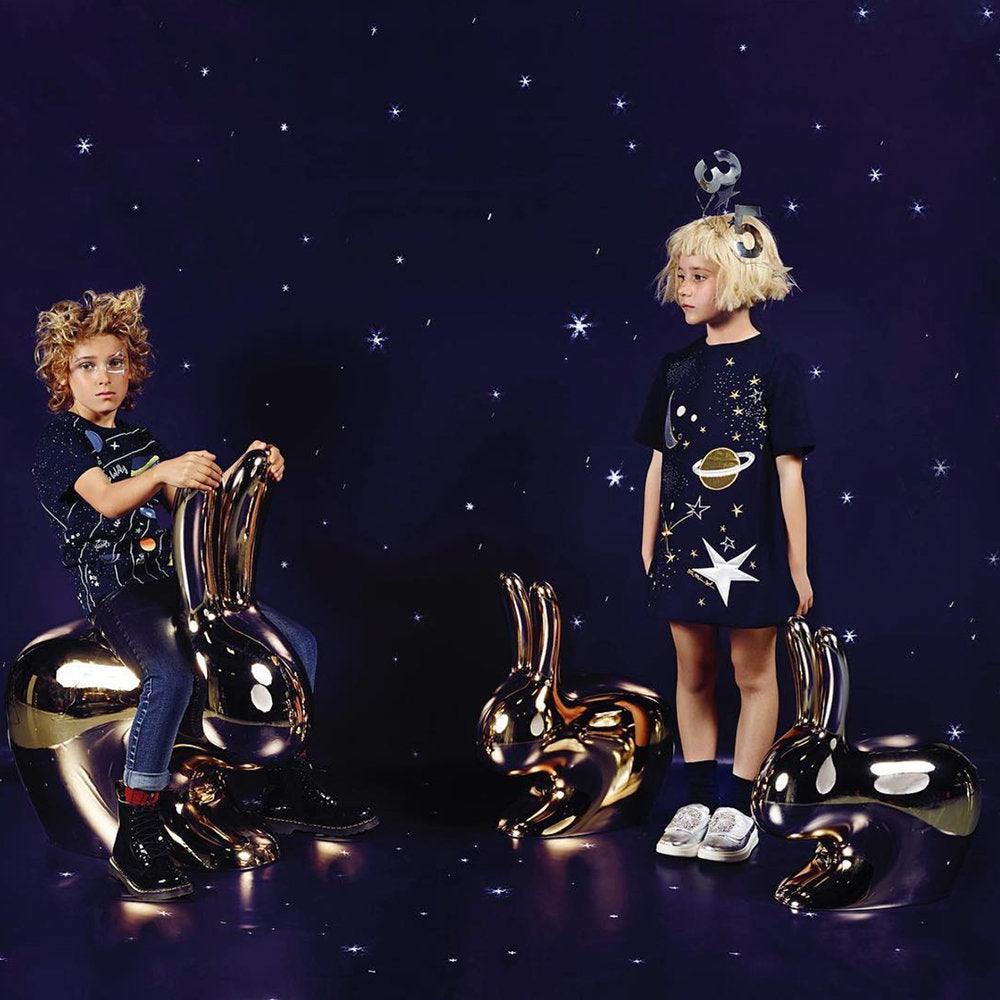 Scaun Rabbit Chair - Large - Metallic Gold - PARIS14A.RO