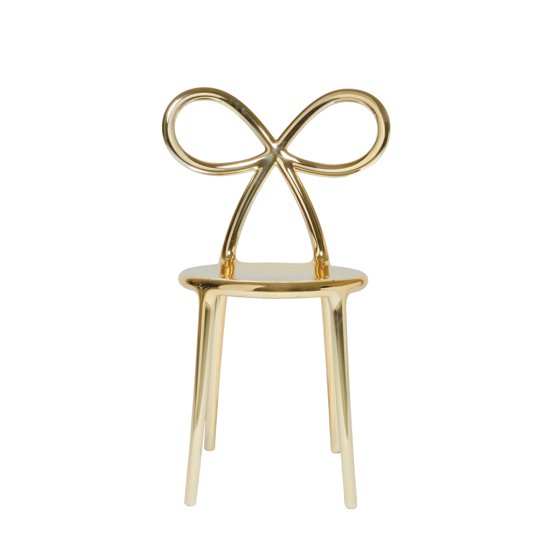 Scaun Ribbon / Finisaj metal - Qeeboo - PARIS14A.RO