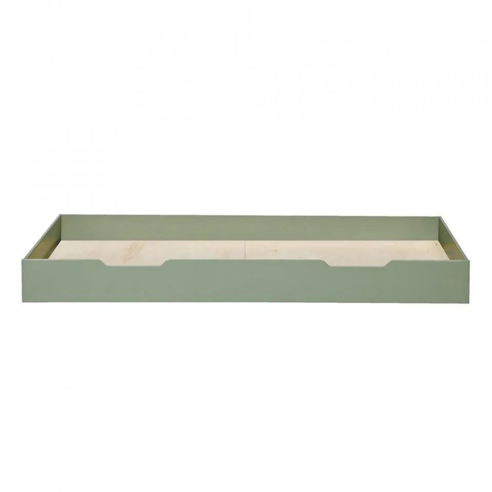 Sertar pat verde din lemn de pin Nikki Pine Green - PARIS14A.RO