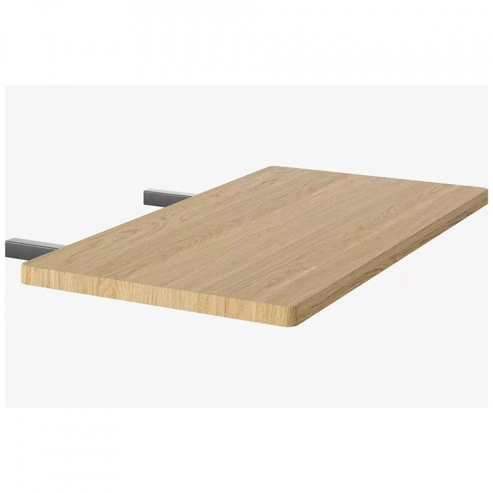 Set 2 alonje masa maro din lemn de stejar Graceful Bolia - PARIS14A.RO