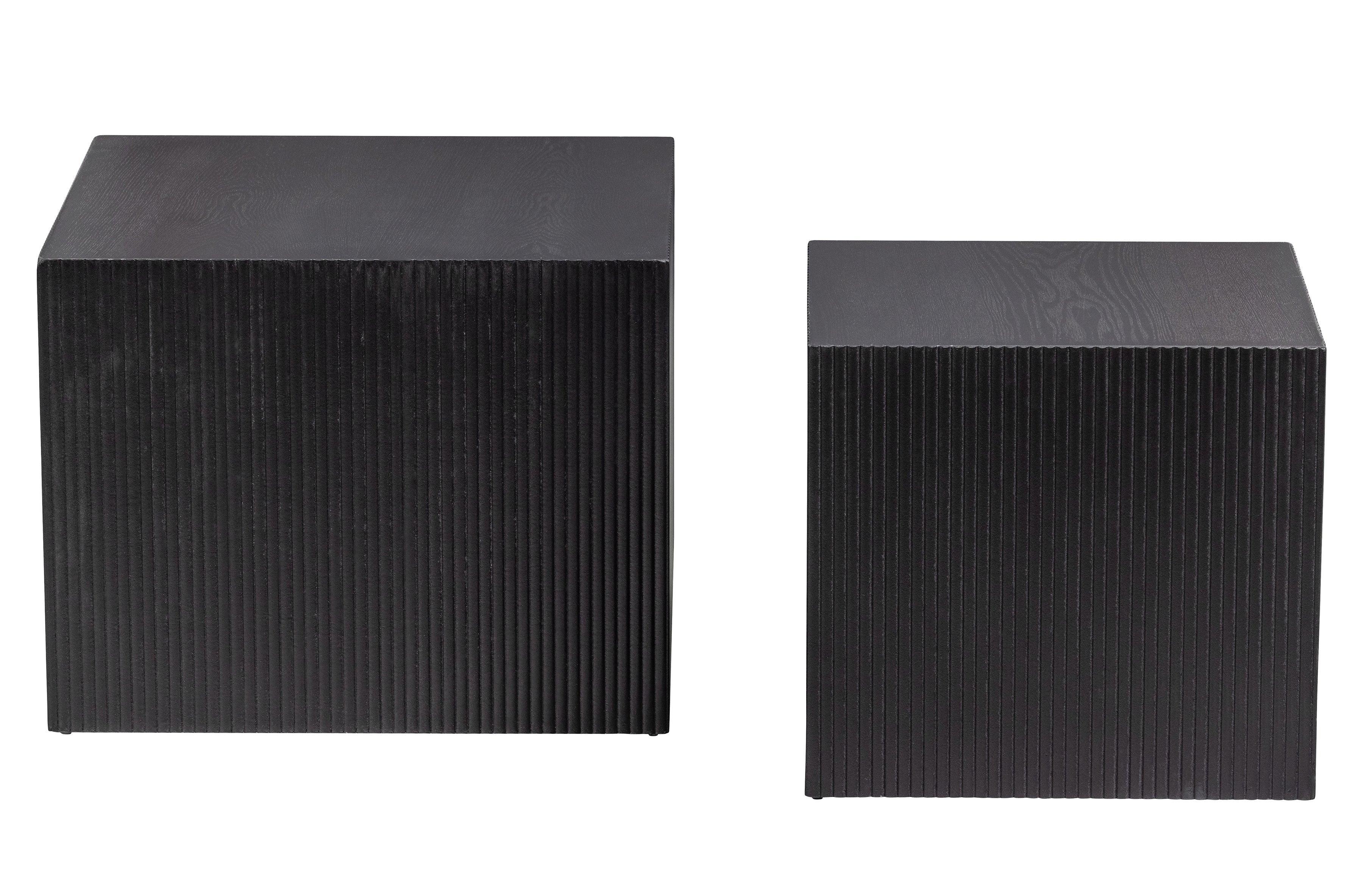 Set de 2 - Sanne Sidetables Negru - PARIS14A.RO